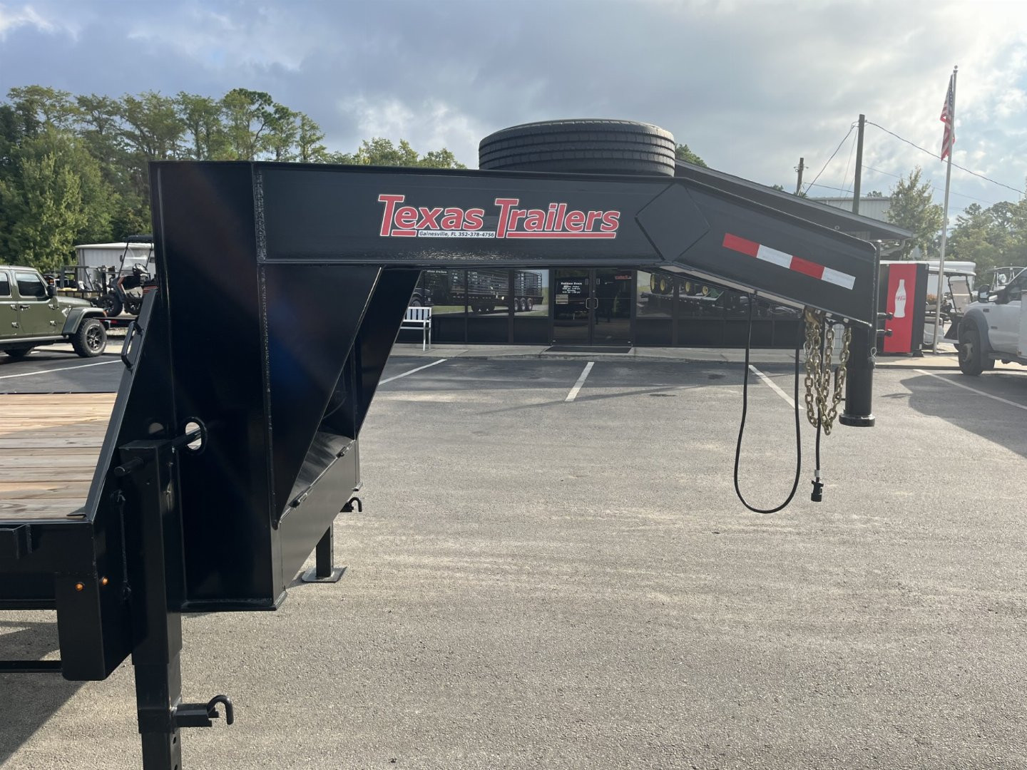 New FB3516G Texas Trailers 8'6" x 35' Gooseneck Flatbed Trailer