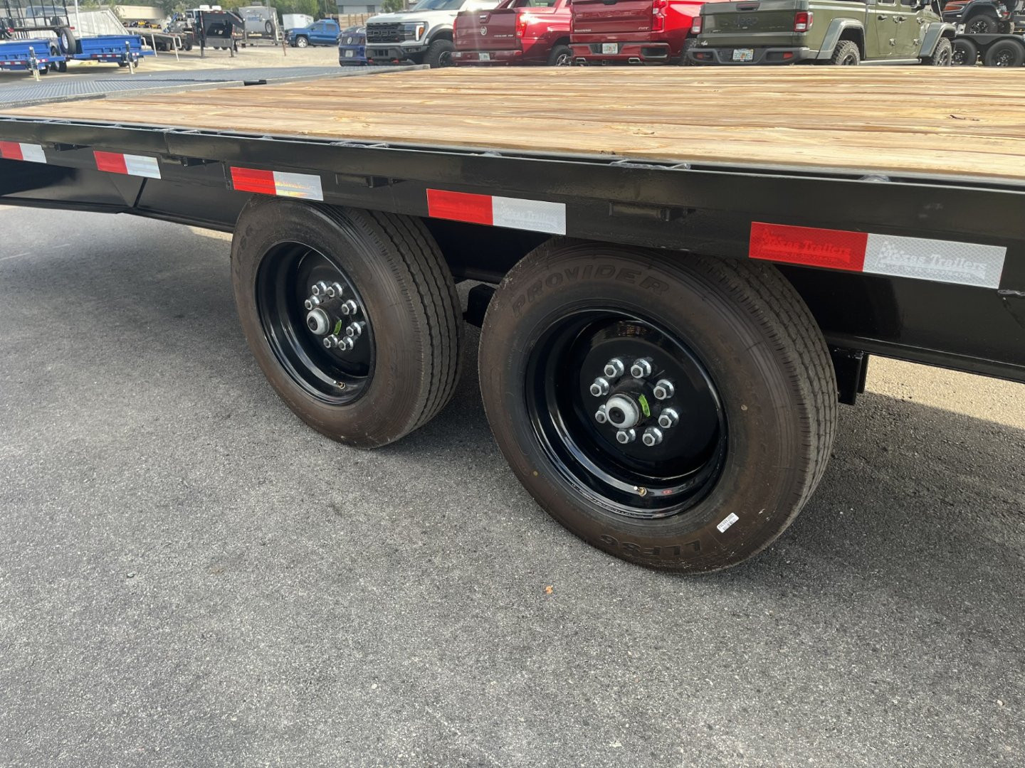 New FB3516G Texas Trailers 8'6" x 35' Gooseneck Flatbed Trailer