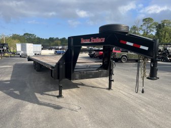 New FB3516G Texas Trailers 8'6  x 35' Gooseneck Flatbed Trailer