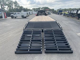 New FB3516G Texas Trailers 8'6" x 35' Gooseneck Flatbed Trailer