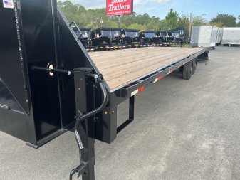 New FB3516G Texas Trailers 8'6" x 35' Gooseneck Flatbed Trailer