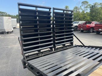 New FB3516G Texas Trailers 8'6" x 35' Gooseneck Flatbed Trailer