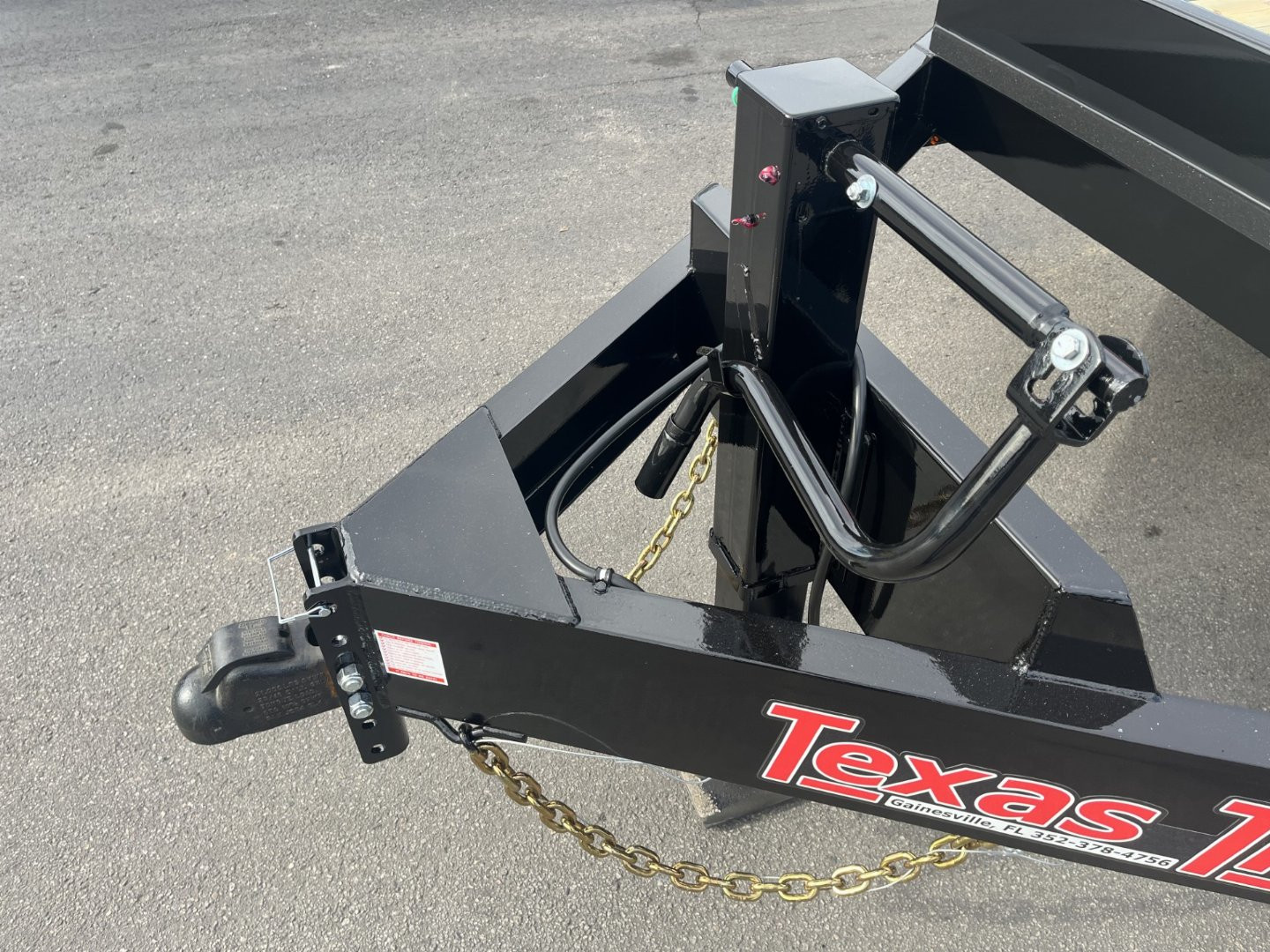 New EQ2216B TEXAS TRAILERS 6'11" X 22' EQUIPMENT TRAILER