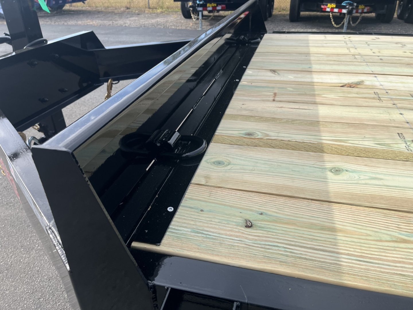 New EQ2216B TEXAS TRAILERS 6'11" X 22' EQUIPMENT TRAILER