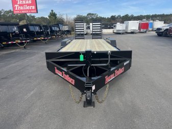 New EQ2216B TEXAS TRAILERS 6'11" X 22' EQUIPMENT TRAILER