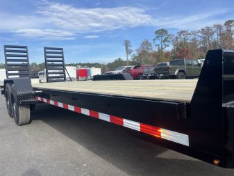 New EQ2216B TEXAS TRAILERS 6'11" X 22' EQUIPMENT TRAILER