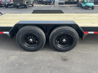 New EQ2216B TEXAS TRAILERS 6'11" X 22' EQUIPMENT TRAILER