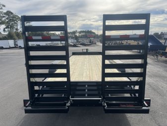 New EQ2216B TEXAS TRAILERS 6'11" X 22' EQUIPMENT TRAILER