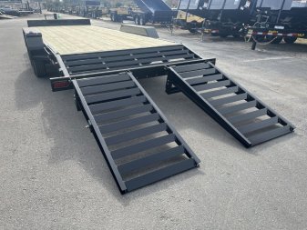 New EQ2216B TEXAS TRAILERS 6'11" X 22' EQUIPMENT TRAILER