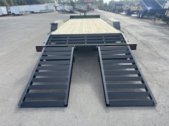 New EQ2216B TEXAS TRAILERS 6'11" X 22' EQUIPMENT TRAILER