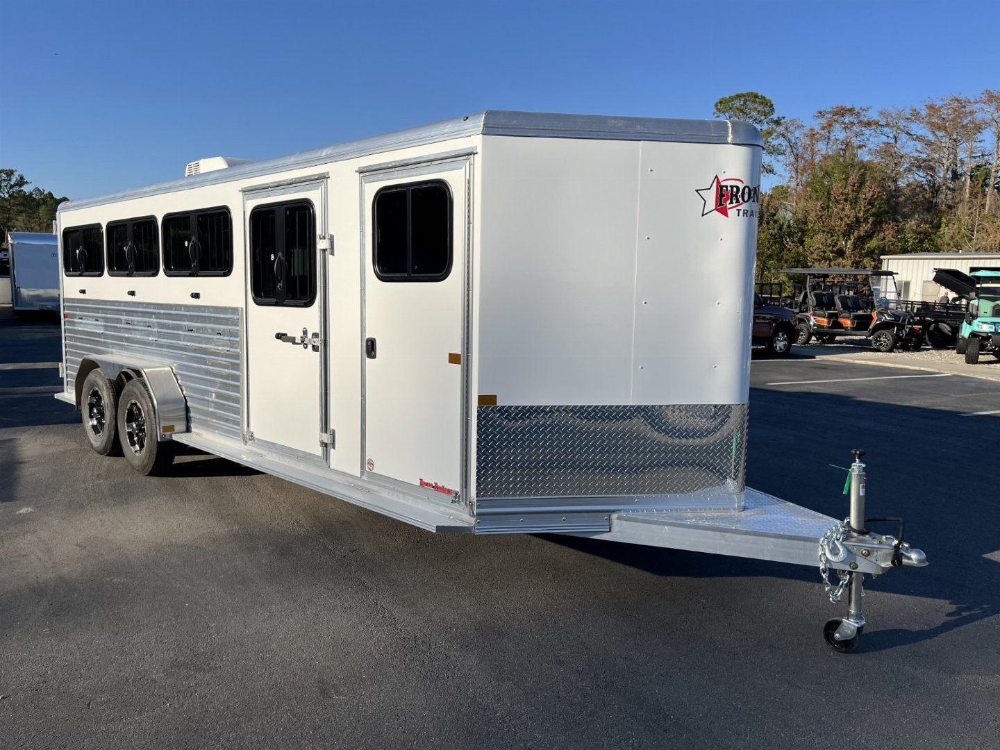 New ALCOM STOCK LOW PRO 7'X20' DDFW STOCK TRAILER ***CALL FOR PRICING***