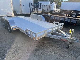 Used USED 2025 MOCH8X16A MISSION 16' ALUMINUM CAR HAULER W/ 6' RAMPS