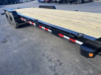 New 14EH-24D3A-MRBK BIG TEX 7' X 24' EQUIPMENT TRAILER