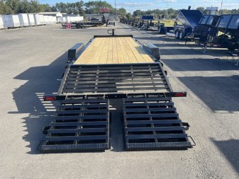 New 14EH-24D3A-MRBK BIG TEX 7' X 24' EQUIPMENT TRAILER