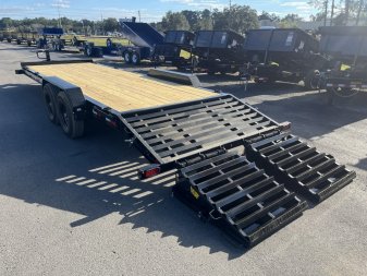 New 14EH-24D3A-MRBK BIG TEX 7' X 24' EQUIPMENT TRAILER