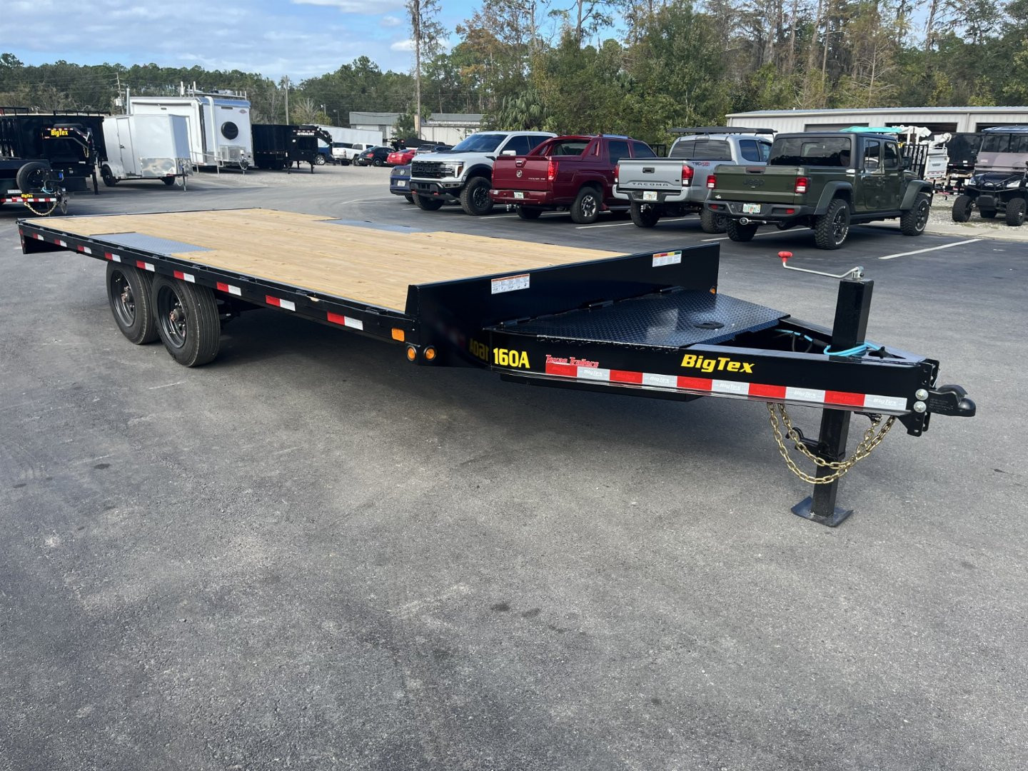 New 16OA-20STA-S8BK BIG TEX TRAILERS 8.5' X 20' DECKOVER TRAILER