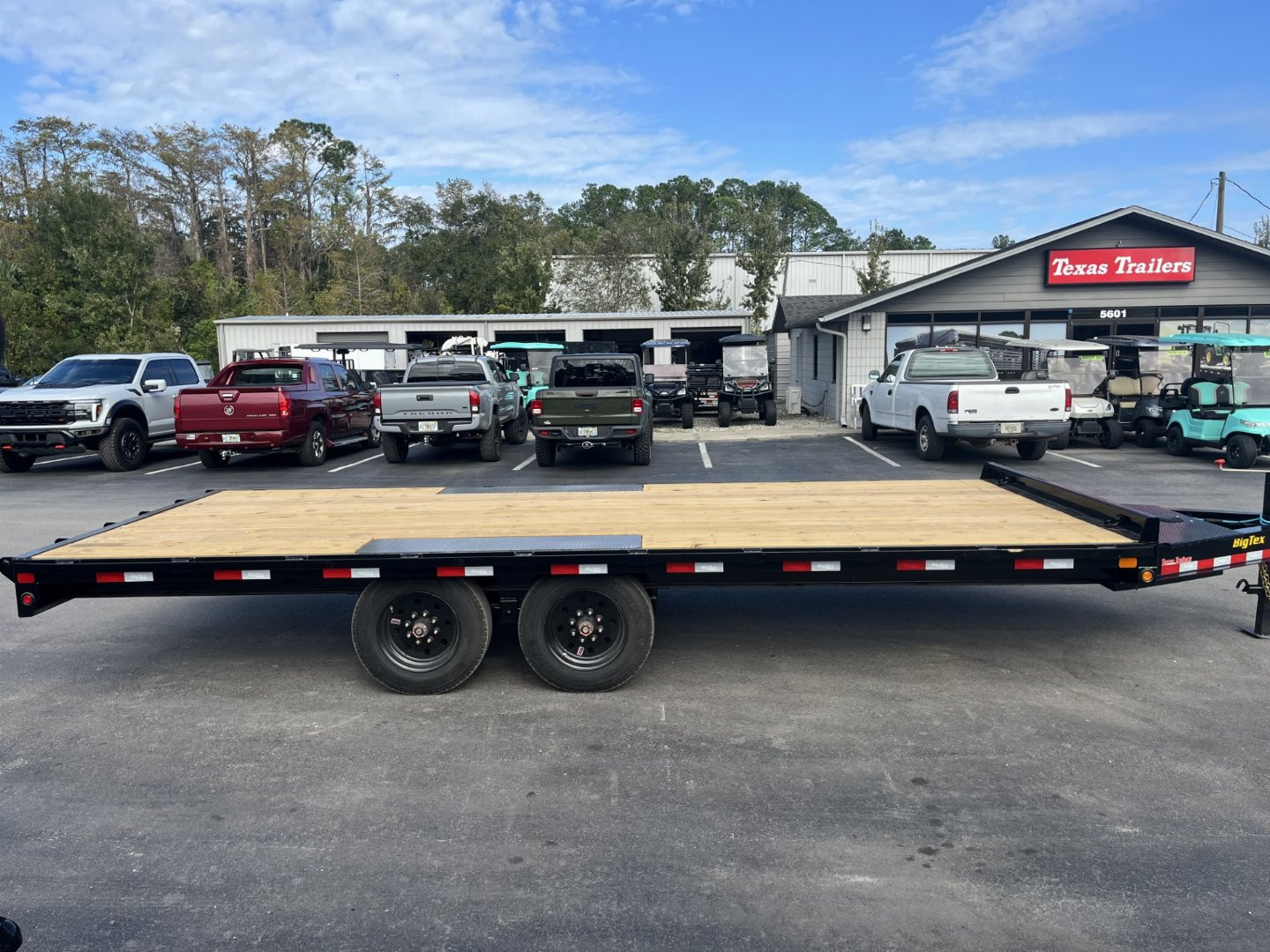 New 16OA-20STA-S8BK BIG TEX TRAILERS 8.5' X 20' DECKOVER TRAILER