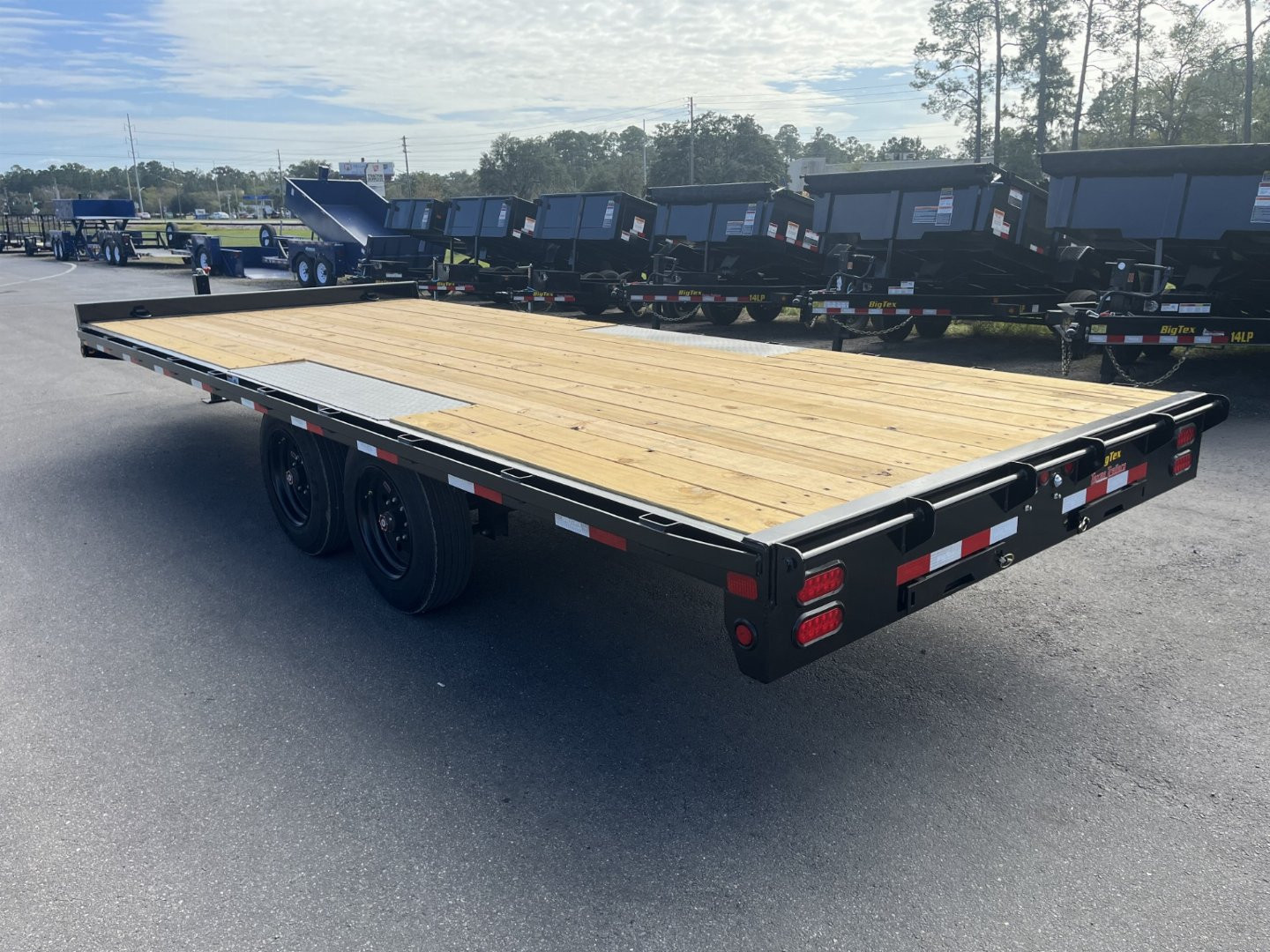 New 16OA-20STA-S8BK BIG TEX TRAILERS 8.5' X 20' DECKOVER TRAILER