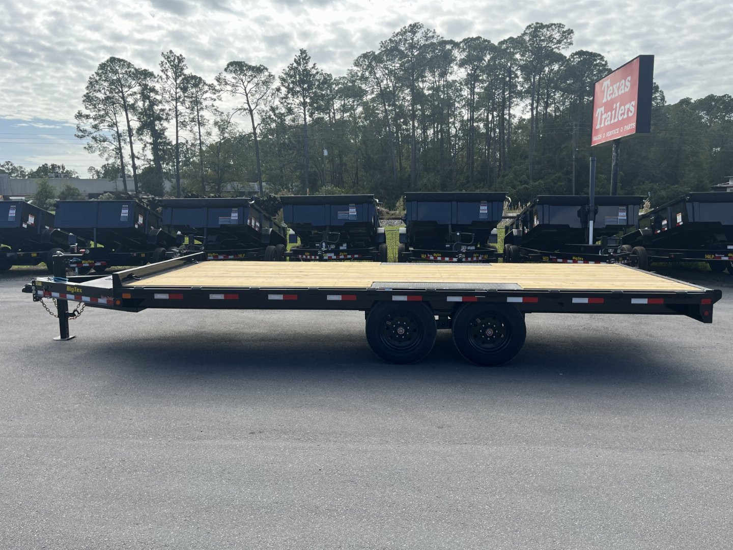 New 16OA-20STA-S8BK BIG TEX TRAILERS 8.5' X 20' DECKOVER TRAILER