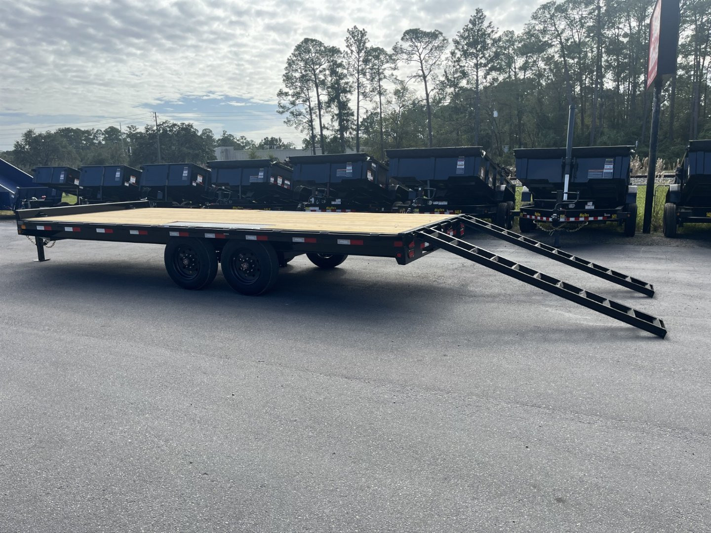 New 16OA-20STA-S8BK BIG TEX TRAILERS 8.5' X 20' DECKOVER TRAILER