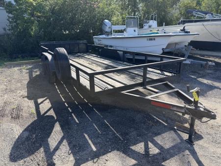 Used 2020 UT61870 Texas Trailers 6'10 X18'Utility Trailer