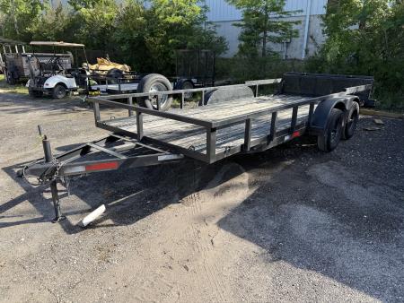 Used 2020 UT61870 Texas Trailers 6'10"X18'Utility Trailer