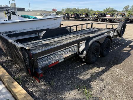 Used 2020 UT61870 Texas Trailers 6'10"X18'Utility Trailer