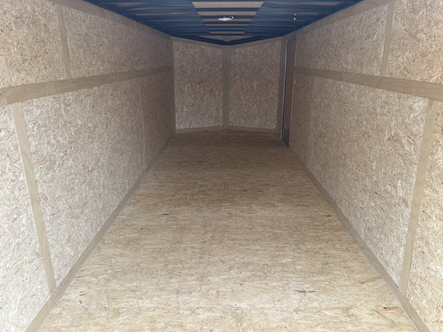 Used USED 2023 IMPACT 7' X 20' ENCLOSED CARGO TRAILER W/ RAMP DOOR AND SIDE DOOR