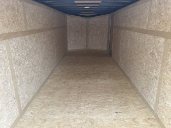Used USED 2023 IMPACT 7' X 20' ENCLOSED CARGO TRAILER W/ RAMP DOOR AND SIDE DOOR