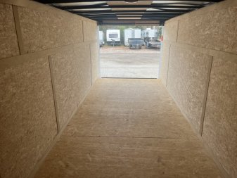 Used USED 2023 IMPACT 7' X 20' ENCLOSED CARGO TRAILER W/ RAMP DOOR AND SIDE DOOR