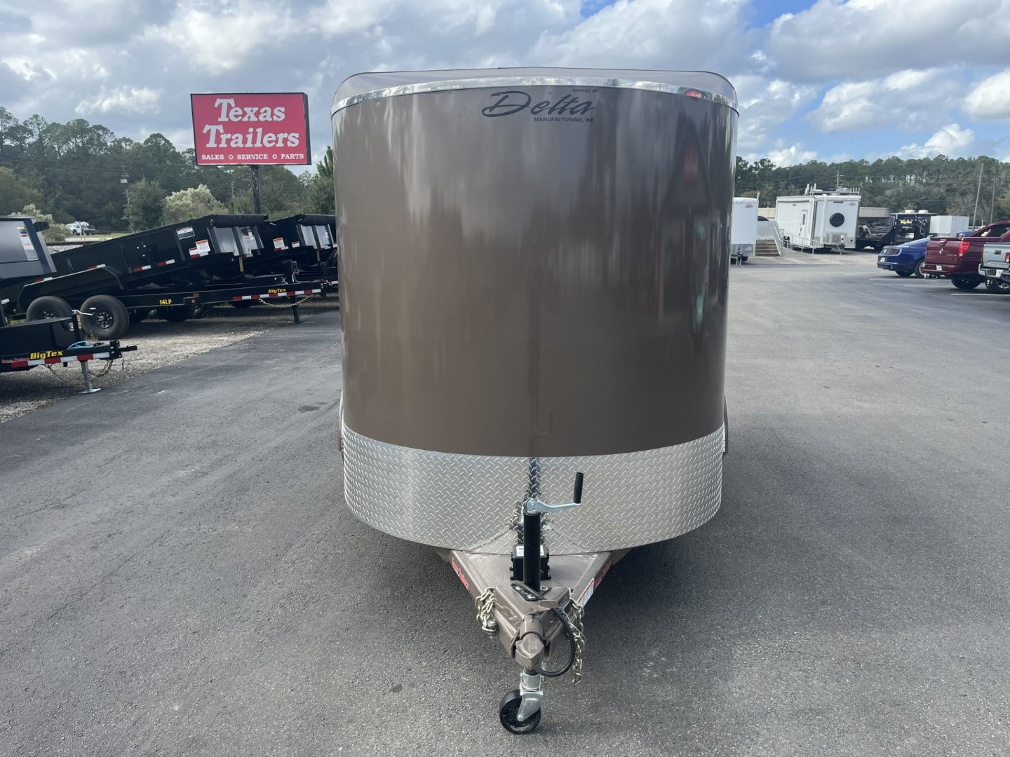 New 500ES-12 DELTA 6' X 12' X 6'6" TALL ECONOMY LIVESTOCK TRAILER