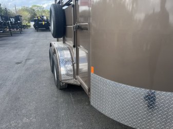 New 500ES-12 DELTA 6' X 12' X 6'6" TALL ECONOMY LIVESTOCK TRAILER