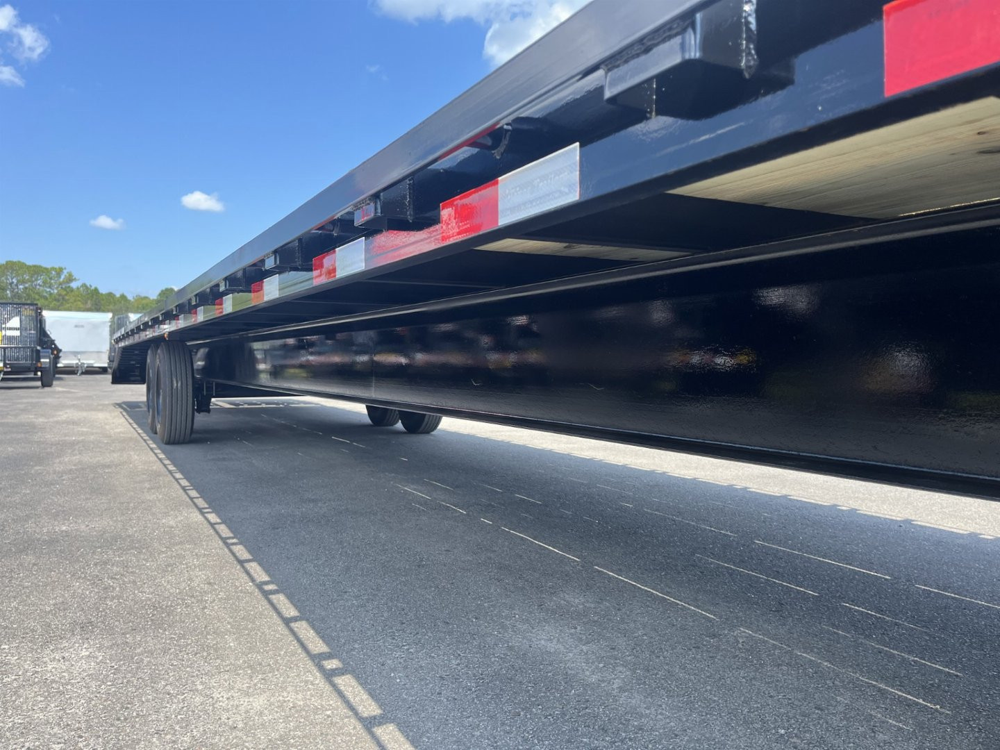 New FB4016G TEXAS TRAILERS 8.5' X 40' Gooseneck Flatbed Trailer