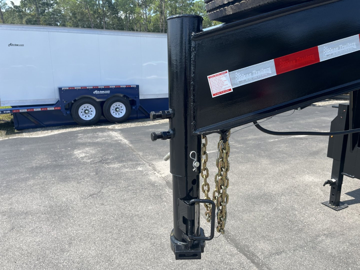 New FB4016G TEXAS TRAILERS 8.5' X 40' Gooseneck Flatbed Trailer