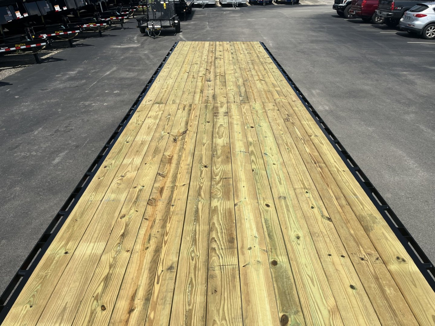New FB4016G TEXAS TRAILERS 8.5' X 40' Gooseneck Flatbed Trailer