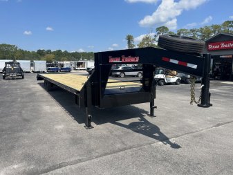 New FB4016G TEXAS TRAILERS 8.5' X 40' Gooseneck Flatbed Trailer