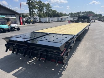 New FB4016G TEXAS TRAILERS 8.5' X 40' Gooseneck Flatbed Trailer