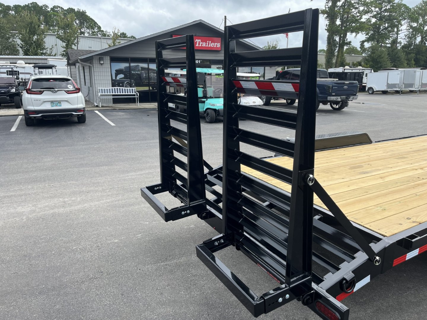 New EQ2016B TEXAS TRAILERS 6'11" X 20' EQUIPMENT TRAILER
