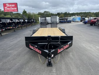 New EQ2016B TEXAS TRAILERS 6'11" X 20' EQUIPMENT TRAILER