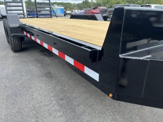 New EQ2016B TEXAS TRAILERS 6'11" X 20' EQUIPMENT TRAILER