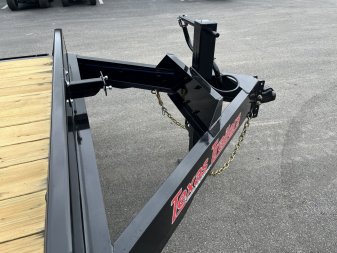 New EQ2016B TEXAS TRAILERS 6'11" X 20' EQUIPMENT TRAILER