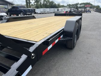 New EQ2016B TEXAS TRAILERS 6'11" X 20' EQUIPMENT TRAILER