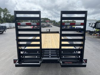 New EQ2016B TEXAS TRAILERS 6'11" X 20' EQUIPMENT TRAILER
