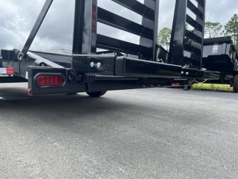 New EQ2016B TEXAS TRAILERS 6'11" X 20' EQUIPMENT TRAILER