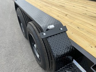 New EQ2016B TEXAS TRAILERS 6'11" X 20' EQUIPMENT TRAILER