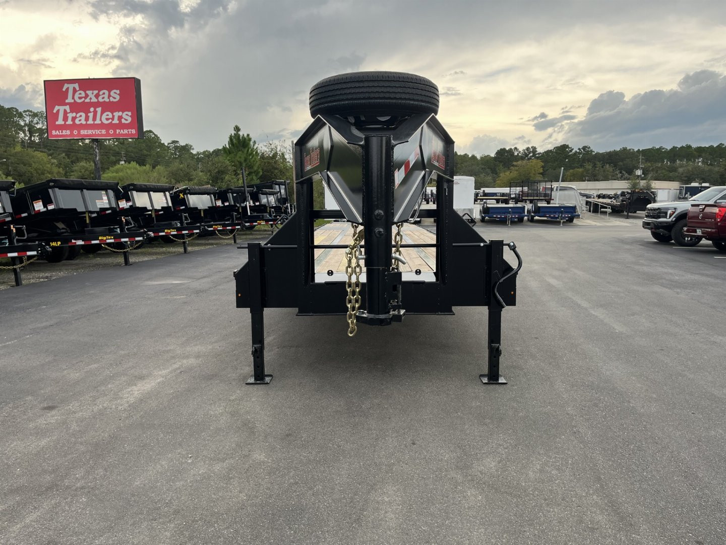 New FB4020G Texas Trailers 8'6" x 40' Gooseneck Flatbed Trailer