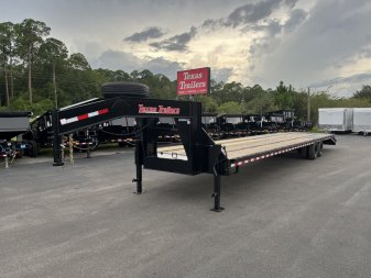New FB4020G Texas Trailers 8'6  x 40' Gooseneck Flatbed Trailer