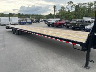 New FB4020G Texas Trailers 8'6" x 40' Gooseneck Flatbed Trailer