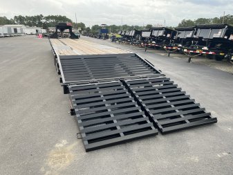 New FB4020G Texas Trailers 8'6" x 40' Gooseneck Flatbed Trailer