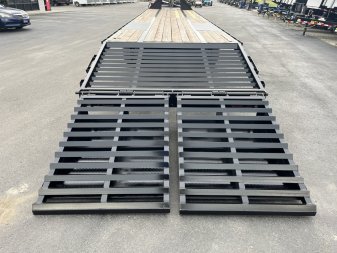 New FB4020G Texas Trailers 8'6" x 40' Gooseneck Flatbed Trailer